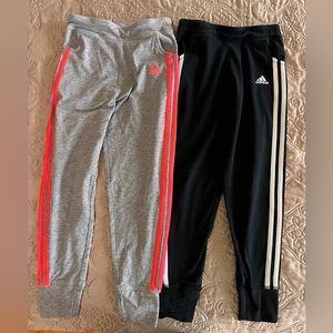Adidas . Lot of girls pants size 10